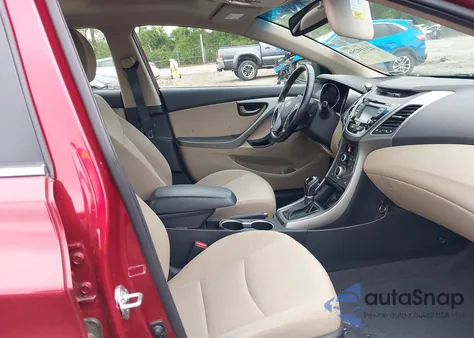 2016 Hyundai Elantra Value Edition from USA, damaged, VIN 5NPDH4AE2GH732722